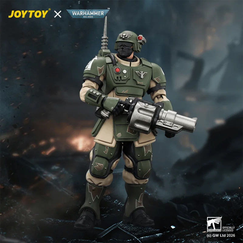 JOYTOY Astra Militarum Kasrkin 5 with Grenade Launcher - Warhammer 40K