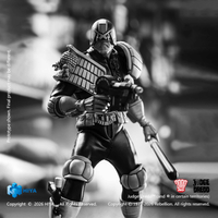 1/12 Scale 6 Inch JUDGE DREDD Judge Dredd Black&White Ver. Action Figure 11