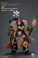 Space Wolves Wolf Priest with Absolvor Bolt Pistol and Crozius 12