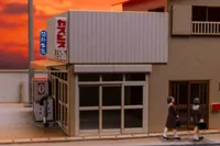 PLUM PMOA 1/80 Scale Paper kit Town Corner Accessory Series Store 「Corner Store」 - Scale Kits - photo 3