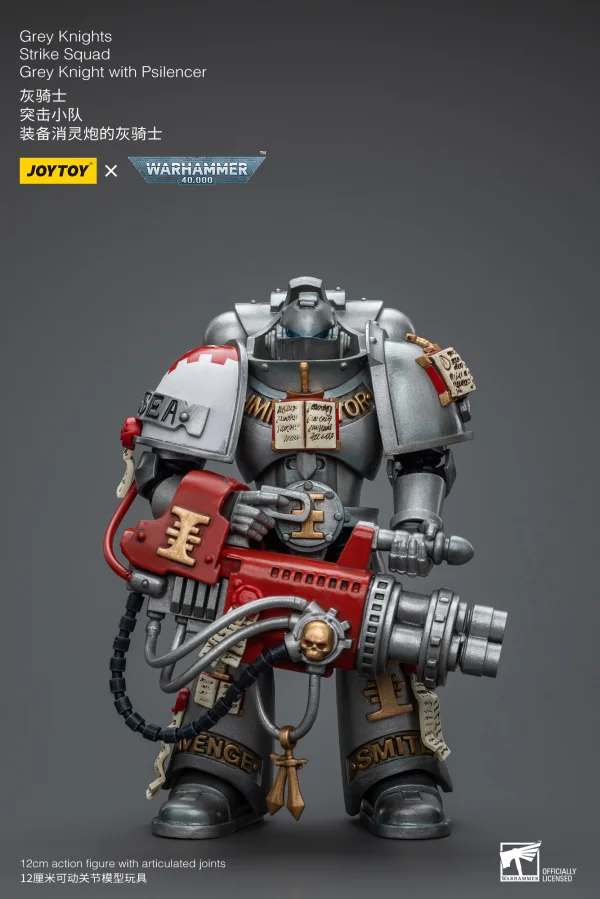 JOYTOY Grey Knights Strike Squad Grey Knight with Psilencer - Warhammer 40K