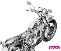 [BK13] 1:12 Yamaha RZ250 (4L3) (1980) 14