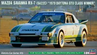 Hasegawa [HC46] 1:24 MAZDA SAVANNA RX-7 (SA22C) 1979 DAYTONA GTU CLASS WINNER - Scale Kits - photo 1