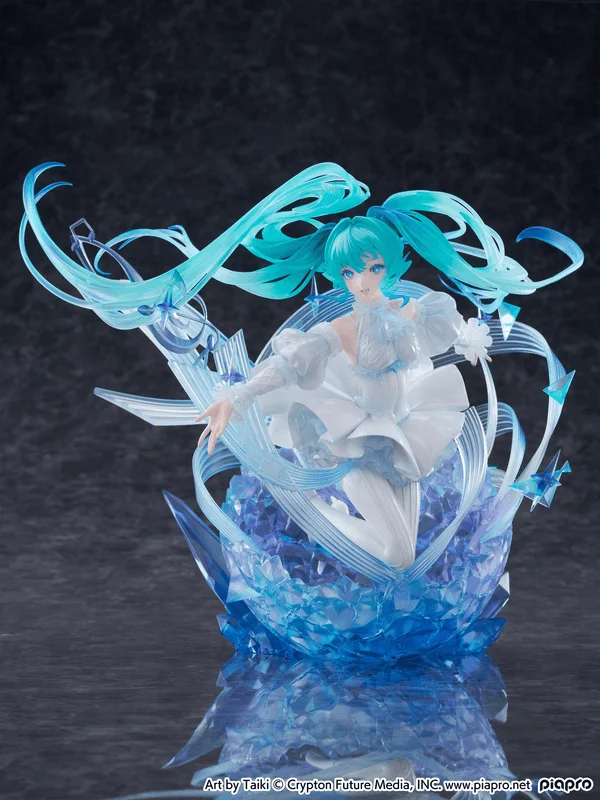 CyberZ Hatsune Miku -Crystal Dress Ver.- 1/7 Scale Figure - Hatsune Miku