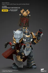 JOYTOY Space Wolves Legion Praetor with Power Axe and Combat Shield - Warhammer 40K - photo 6