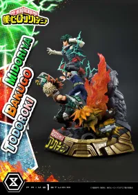 Prime 1 Studio Ultimate Premium Masterline My Hero Academia Midoriya, Bakugo & Todoroki Deluxe Version - My Hero Academia - photo 46
