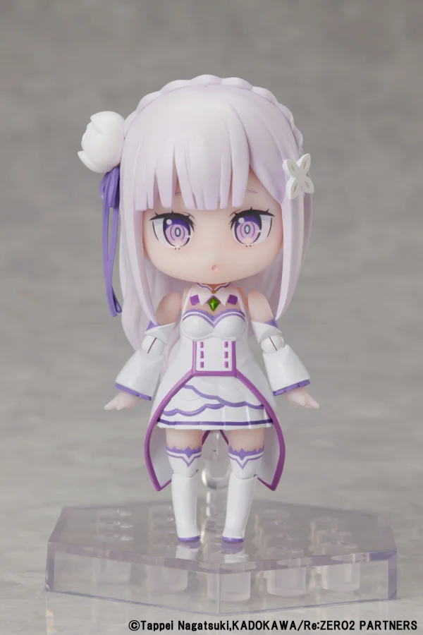 elcoco DFORM＋ Re:ZERO -Starting Life in Another World- Emilia Deforme Action Figure - Re:ZERO -Starting Life in Another World-
