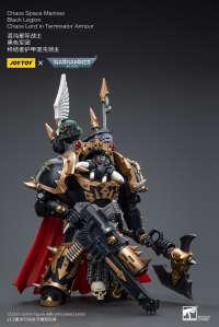 Chaos Space Marines Black Legion Chaos Lord in Terminator Armour 5