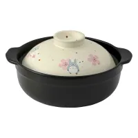Skater Totoro Traditional Japanese Series - Earthen Pot (Sakura/Cherry Blossom) - Studio Ghibli - photo 1
