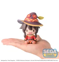 SEGA fuwa petit KONOSUBA -God s blessing on this wonderful world! 3 Chibi Figure Megumin - KONOSUBA -God's Blessing on This Wonderful World! - photo 3