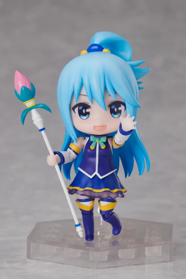 elcoco DFORM+ KONOSUBA -God's Blessing on This Wonderful World! 3 Aqua Full Action Deforme Figure - KONOSUBA -God's Blessing on This Wonderful World!
