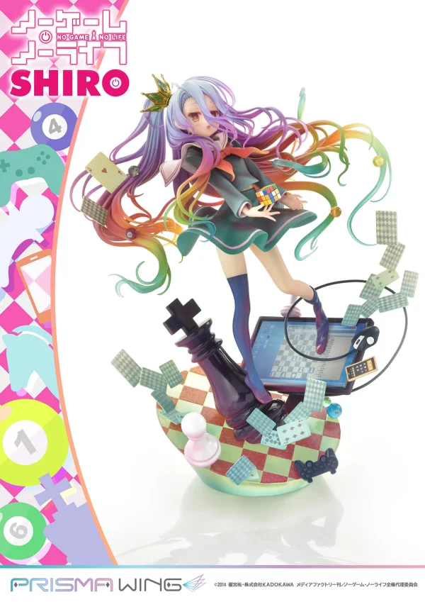 Prime 1 Studio PRISMA WING NO GAME NO LIFE Shiro 1/7 Scale Pre-Painted Figure - No Game No Life