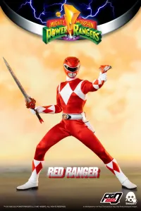 threezero Mighty Morphin Power Rangers – 1/6 Dragon Shield Red Ranger - Power Rangers - photo 1