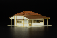 1/150 Scale Paper kit Station(Kominato Railway) 12