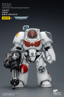 White Scars Terminator 3 with Power Fist and Assault Cannon 12