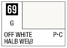 GSI Creos Mr. Color 69 - Off White (Gloss/Primary Car) - Paints