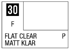 Mr Color Spray - S30 Flat Clear (Flat/Primary)