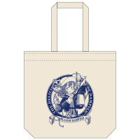 Canvas Zipped Pocket Tote With Original Illustration 1