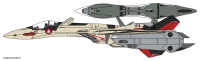 1/72  YF-19 w/FAST PACK & FOLD BOOSTER 2