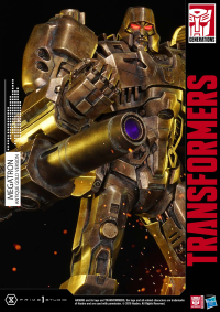 Premium Masterline Transformers: Generation 1 Megatron Antique Gold Version 3