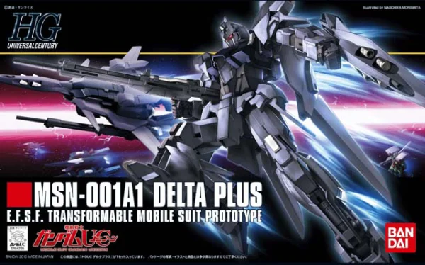 BANDAI HOBBY HGUC 1/144 #115 Delta Plus - Mobile Suit Gundam Unicorn / Narrative
