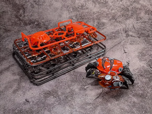 ORANGE CAT INDUSTRY AQUACULTURE TANK 008: Fiddler Crab (Silver Red) - Mech Kits