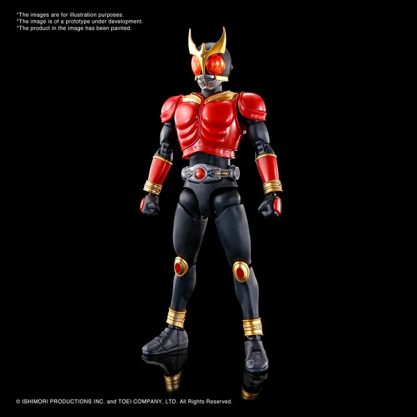 BANDAI HOBBY Figure-rise Standard MASKED RIDER KUUGA MIGHTY FORM (DECADE Ver.) - Kamen Rider: Masked Rider