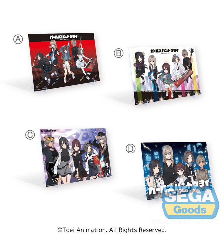 GIRLS BAND CRY Visual Board (EX)