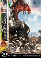 Prime 1 Studio Ultimate Diorama Masterline Horizon Forbidden West Aloy vs. The Slitherfang Bonus Version  			 - Horizon Forbidden West - photo 7