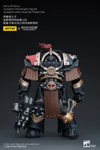 JOYTOY Sons of Horus Justaerin Terminator Squad Justaerin with Carsoran Power Axe - Warhammer 40K - photo 1