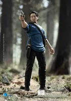 HIYA TOYS HIYA Exquisite Mini Series 1/18 Scale 4 Inch The Walking Dead Glenn Action Figure - The Walking Dead - photo 1