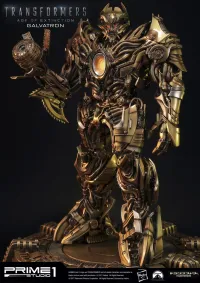 Prime 1 Studio Museum Masterline Transformers: Age of Extinction (Film) Galvatron Gold Version - Transformers - photo 8
