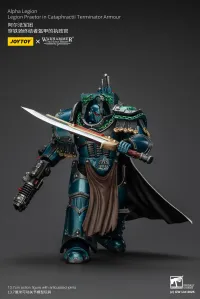 JOYTOY Alpha Legion Legion Praetor in Cataphractii Terminator Armour - Warhammer 40K - photo 8