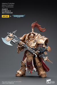 Adeptus Custodes Allarus custodian with Castellan Axe 12