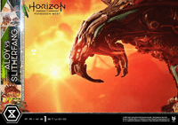 Ultimate Diorama Masterline Horizon Forbidden West Aloy vs. The Slitherfang Bonus Version  			 50