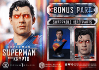 Real Elite Masterline Superman (2025 Film) Superman with Krypto Bonus Version 1