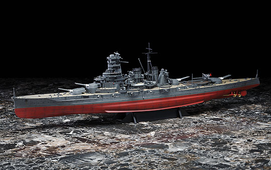 IRON CRAD: 1/350 I.J.N. BATTLESHIP KIRISHIMA 1942