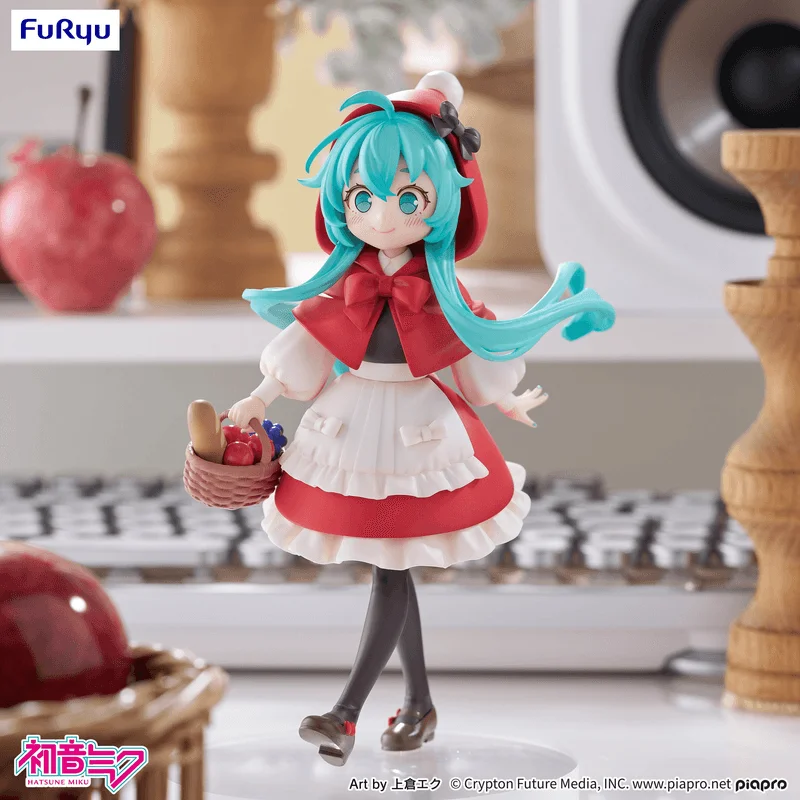 FuRyu Hatsune Miku Desktop Fairy Hatsune Miku  Little red riding hood ver. - Hatsune Miku