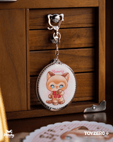 Moffy's - Mewky Epoxy Keychain (Siamese Cat) 4