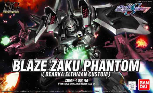 HG 1/144 #51 Blaze Zaku Phantom (Dearka Elsman Custom)