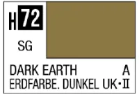 GSI Creos AQUEOUS HOBBY COLOR - H72 SEMI-GLOSS DARK EARTH (RAF AIRCRAFT) - photo 1