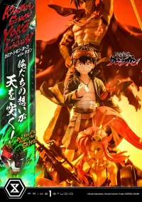 Prime 1 Studio Ultimate Premium Masterline Tengen Toppa Gurren Lagann Kamina, Simon & Yoko with Lagann "Our Hearts Pierce the Skies!" Deluxe Version - Tengen Toppa Gurren Lagann - photo 89