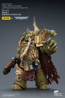 Death Guard Plague Marine Champion with Plasma Pistol and Power Fist 6