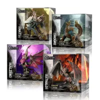 CAPCOM CAPCOM FIGURE BUILDER CUBE MONSTER HUNTER (Rathalos/Zinogre/ Malzeno/Amatsu) (Box of 4) - Monster Hunter - photo 1