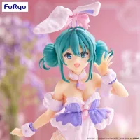 FuRyu Hatsune Miku　BiCute Bunnies Figure -White Rabbit Purple Color ver.- - Hatsune Miku - photo 5