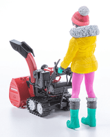 PLAMAX MF-62: minimum factory Minori with Honda Small Snow Plow HSS1170n (JX) 5