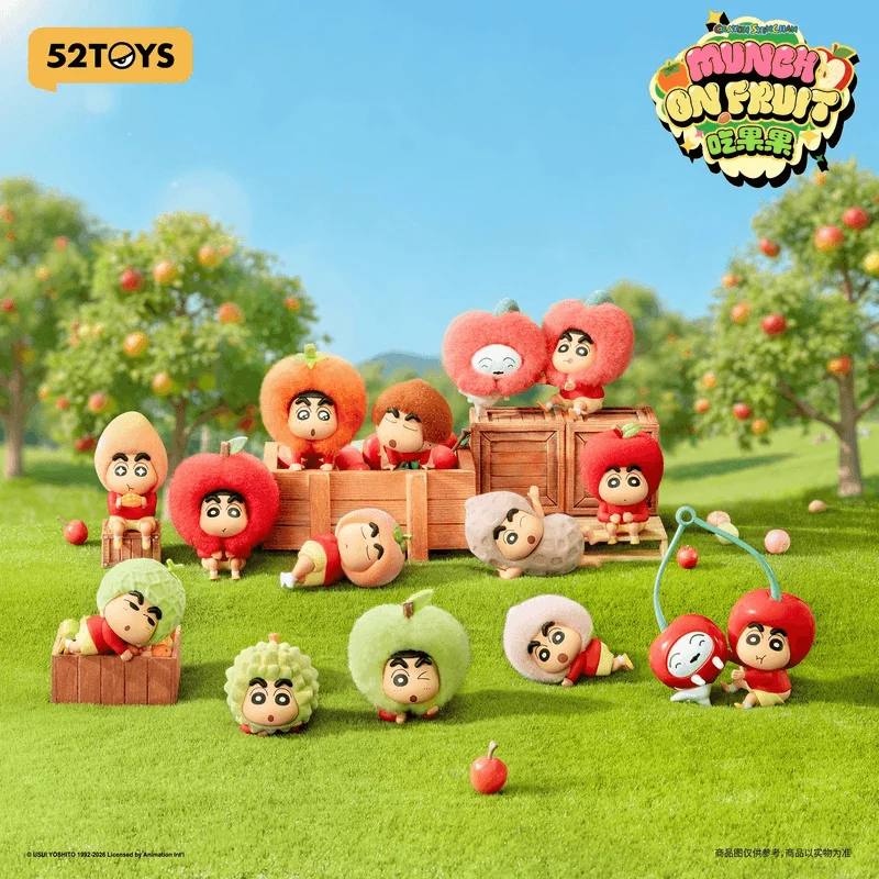 52TOYS Crayon Shinchan Munch On Fruit Series Blind Box - CRAYON SHIN-CHAN