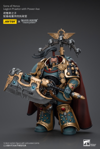 Sons of Horus Legion Praetor with Power Axe 4