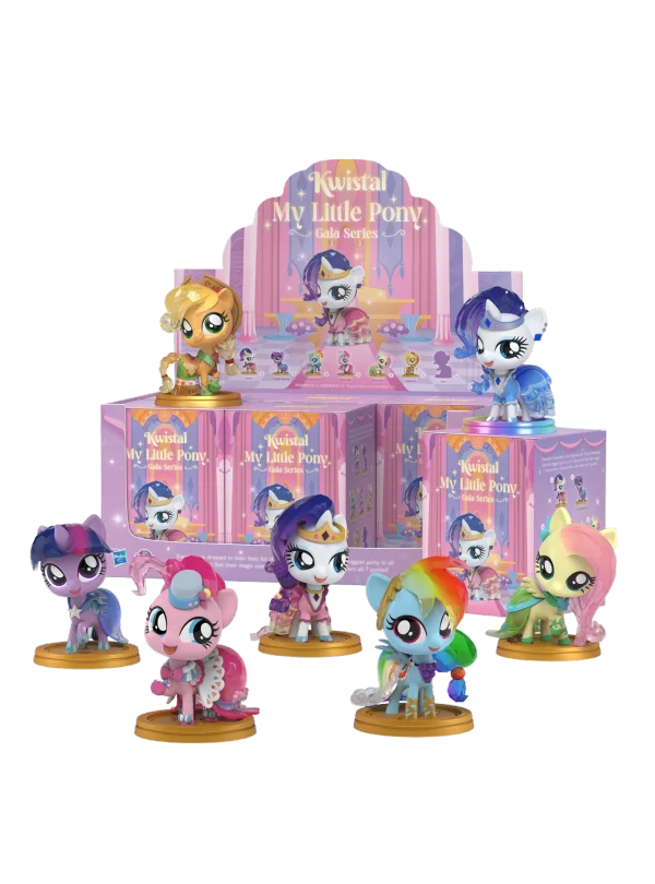 Mighty Jaxx Kwistal Fwenz: My Little Pony (Gala) (6pc per box) - My Little Pony