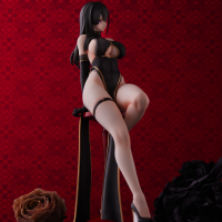 Hayabusa Illustration Black China Dress-chan 15